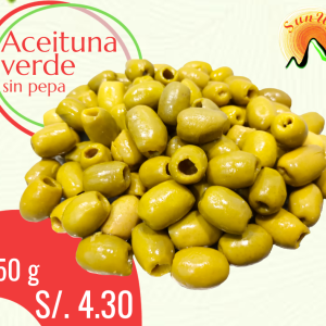 Aceituna Verde sin pepa