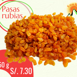 Pasas Rubias